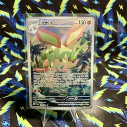 Flygon 101/094 ILLUSTRATION RARE Phantasmal Flames Pokemon Holo NM - Image 1