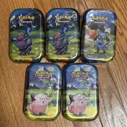 Ascended Heroes Mini Tins Pack of 5 - Pokemon TCG SEALED - Image 1