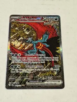 Pokemon 2025 Prismatic Evolutions Roaring Moon ex 162/131 SIR Special Rare NM - Image 1
