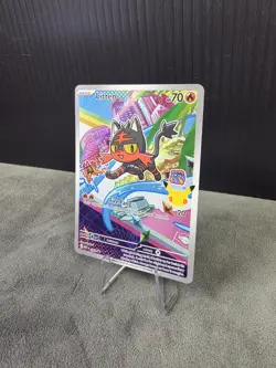 Litten 044 MEP: First Partner Black Star Promo Pokemon TCG English NM (IR) 👌 2 - Image 3