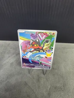 Litten 044 MEP: First Partner Black Star Promo Pokemon TCG English NM (IR) 👌 2 - Image 5