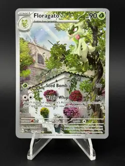 Pokemon | Floragato | #197/193 | SV02: Paldea Evolved | Holo | NM - Image 1