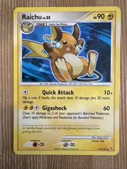 Raichu - 77/147 - Pokemon Supreme Victors Non-Holo Card LP - Image 1