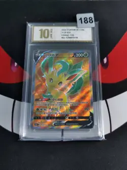 Pokemon TCG S-Chinese Leafeon V SR CS4aC 133/132 SR-Pyxis gold 10 - Image 1