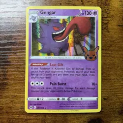 Pokemon Trick or Trade 2021 Gengar #057/198 HOLO Stamped - Image 1