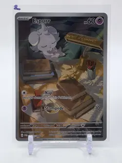 Pokemon Espurr 095/088 Me03 Perfect Order NM Full Art Illustration Rare - Image 1