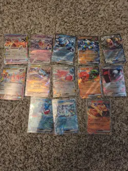 Pokemon EX Full Art Foil Lot Japanese and Korea - Image 1
