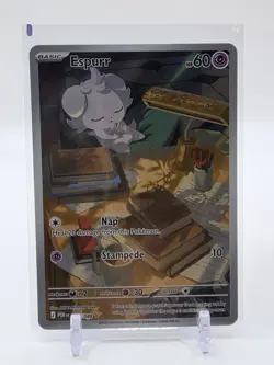 Pokemon Espurr 095/088 Me03 Perfect Order NM Full Art Illustration Rare - Image 1