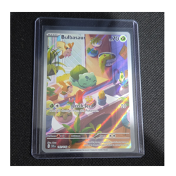 Pokemon Bulbasaur 143/142 SV07: Stellar Crown Illustration Rare Holo Basic 2024 - Image 1