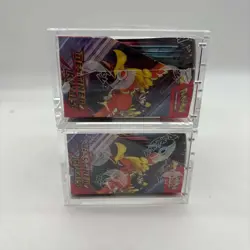 Lot (2) Pokemon SV10 Destined Rivals English Booster Boxes Sealed w/Acrylic Case - Image 3