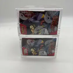 Lot (2) Pokemon SV10 Destined Rivals English Booster Boxes Sealed w/Acrylic Case - Image 5