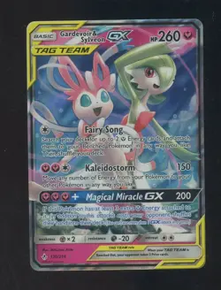 2019 Pokemon Sun & Moon Unbroken Bonds #130 FA Gardevoir & Sylveon GX - Image 1