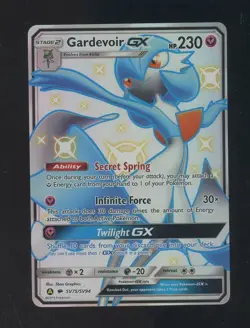 2019 Pokemon Sun & Moon Hidden Fates #SV75 FA Gardevoir GX - Image 1