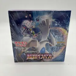 Pokemon TCG Japanese Sun & Moon Super Burst Impact SM8 Booster Box - Image 1