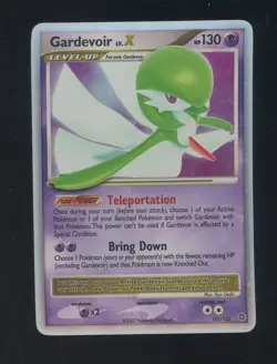 2007 Pokemon Diamond & Pearl Secret Wonders #131 Gardevoir LV.X Holo - Image 1