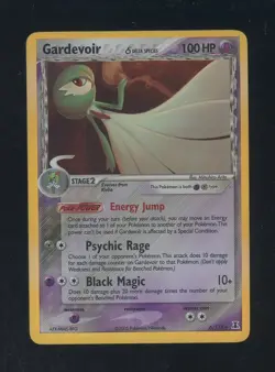 2005 Pokemon EX Delta Species #6 Gardevoir Reverse Foil - Image 1