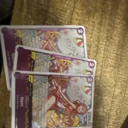 X3 One Piece Card Game TCG Nami PRB02-012 Rare M/NM Condition - Image 1