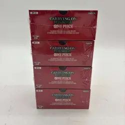 Lot of (4) One Piece TCG OP-13 Carrying On His Will Booster Boxes SEALED ENGLISH - Image 5