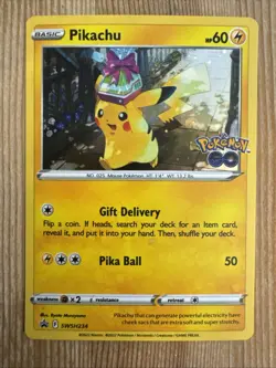Pikachu SWSH234 SWSH: Sword & Shield Promo Cards Holo VLP - Image 1