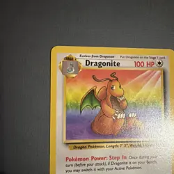Dragonite 19/62 Fossil Rare 100 HP Stage 2 Regular Pokemon TCG Card English - Image 3