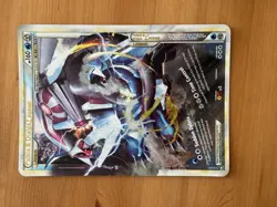 Palkia & Dialga Duo LEGEND Pokemon Card Set Ultra Rare Holo HGSS LP DOUBLE SWIRL - Image 1