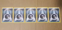 Darkness Energy 129/130 LP 5x Diamond And Pearl Base Set Pokemon Card Lot - Image 1