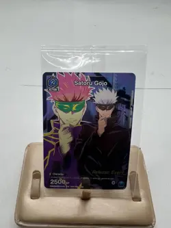 Union Arena Release Event Card English Satoru Gojo Set of 21 Cards New UE03BT_RE - Image 1