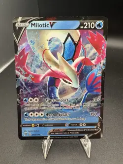 Milotic V 043/192 Rebel Clash- NM Ultra Rare Pokemon Card - Image 1