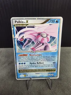 Palkia LV.X DP18 Diamond and Pearl Black Star Promo Rare Holo Pokemon Card MP/HP - Image 2
