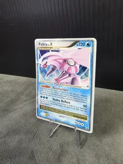 Palkia LV.X DP18 Diamond and Pearl Black Star Promo Rare Holo Pokemon Card MP/HP - Image 3
