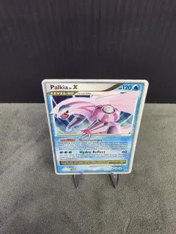 Palkia LV.X DP18 Diamond and Pearl Black Star Promo Rare Holo Pokemon Card MP/HP - Image 5