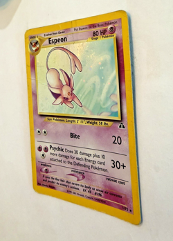 Espeon Neo Discovery 1/75 Holo Pokemon TCG Card HP - Image 2
