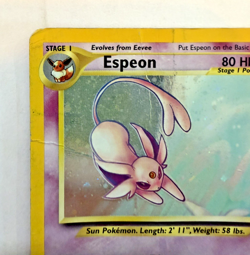 Espeon Neo Discovery 1/75 Holo Pokemon TCG Card HP - Image 4