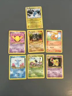 Pokemon TCG 7 Card Lot - Image 1