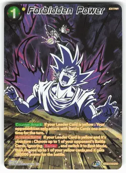Forbidden Power BT15-119 SPR Dragon Ball Super Card - Image 1