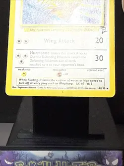 Pokemon Card Pidgeot 14/130 Base 2 Holo Rare WOTC Played 2 - Image 4