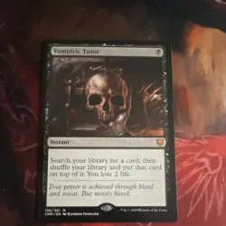 Magic: The Gathering Vampiric Tutor Commander Legends Mythic Instant EN 156 - Image 1