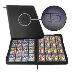 1000 Card Binder - TCG Portfolio - 16 Pocket Card Binder - Ringless Binder Co... - Image 1