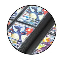 1000 Card Binder - TCG Portfolio - 16 Pocket Card Binder - Ringless Binder Co... - Image 3