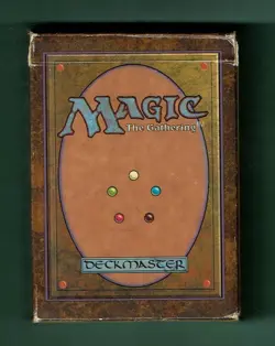 Magic the Gathering Empty Alpha Starter Deck Box with Rulebook - Image 1