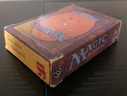 Magic the Gathering Empty Alpha Starter Deck Box with Rulebook - Image 3