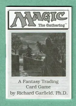 Magic the Gathering Empty Alpha Starter Deck Box with Rulebook - Image 5