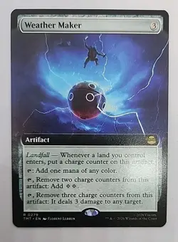 Weather Maker (Extended Art) Teenage Mutant Ninja Turtles Regular MTG - Image 1