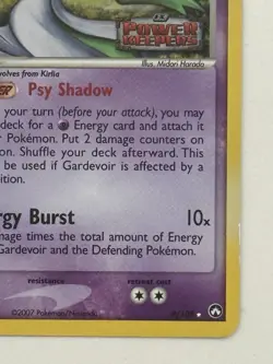 Pokemon TCG Gardevoir 9/108 Power Keepers Reverse Holofoil Stamped - Image 4