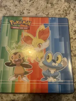 Binder Full Of Pokemon Cards With 9 Cards On Each Page And About 100 Pages - Image 1