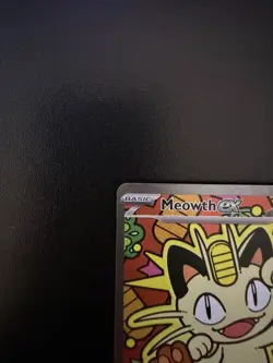 Pokemon TCG Meowth EX 121/88 SIR Special Illustration Rare Perfect Order - Image 3