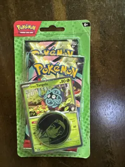 Pokemon TCG Mega Evolution Ascended Hero’s Erika’s Tangela Pack - Image 1