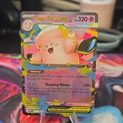 Pokemon TCG Mega Clefable EX Perfect Order 031/088 Full Art Holo Rare 320 HP Eng - Image 1