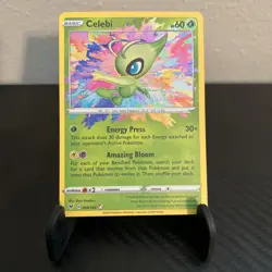 Celebi Amazing Rare 009/185 Pokemon Vivid Voltage NM - Image 1
