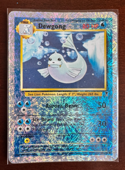 2002 Pokemon Dewgong 40/110-Reverse Holo Legendary Collection | MP/HVY - Image 1